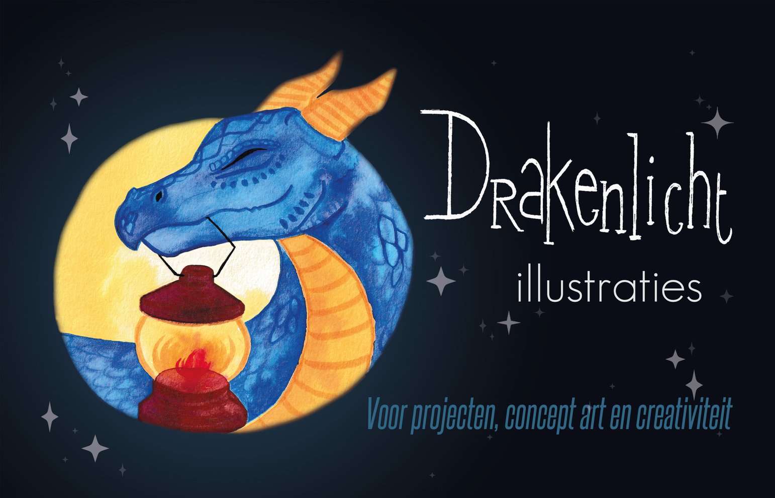 Drakenlicht Illustraties