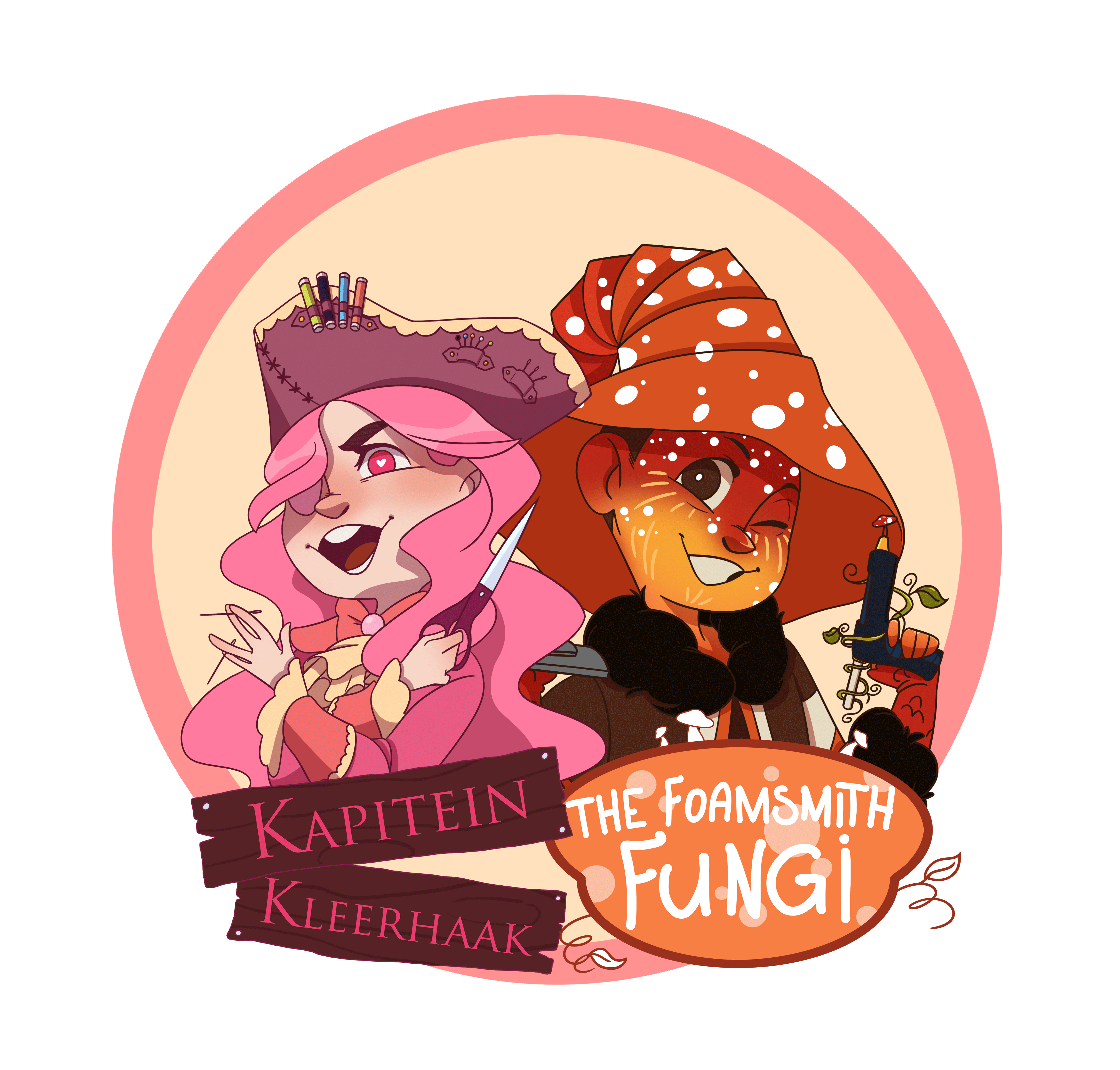 Kapitein Kleerhaak en The Fantasy Fungi